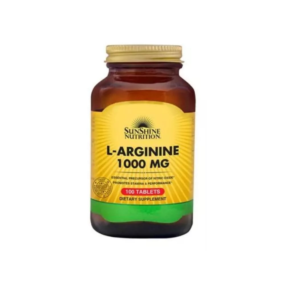 Sunshine Nutrition L-Arginine 1000mg 